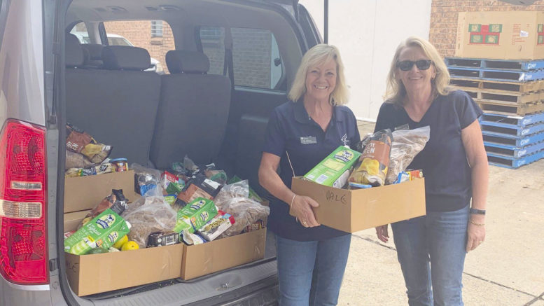 Grocery hampers delivered to three hundred disadvantaged families - Central Coast News