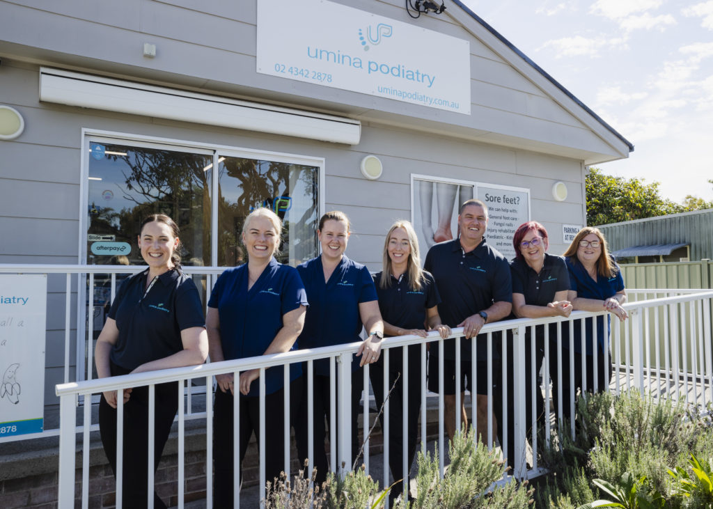 Podiatry team leads the charge
