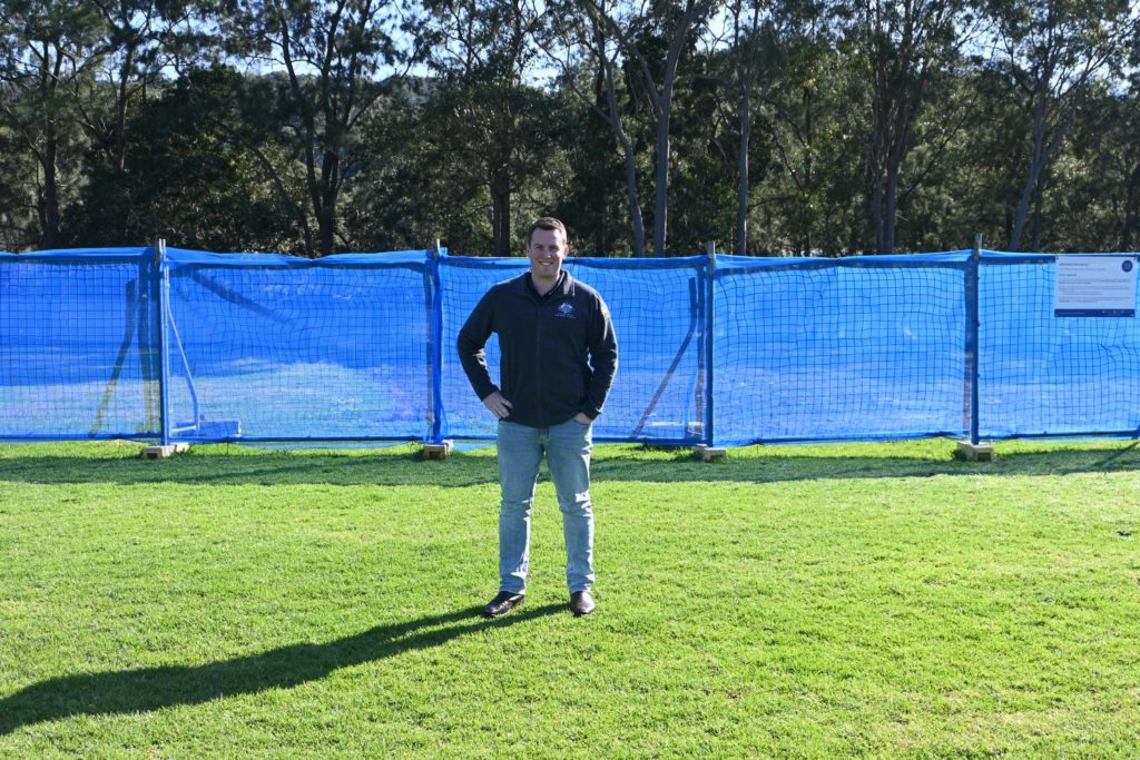 Frost Reserve upgrade underway